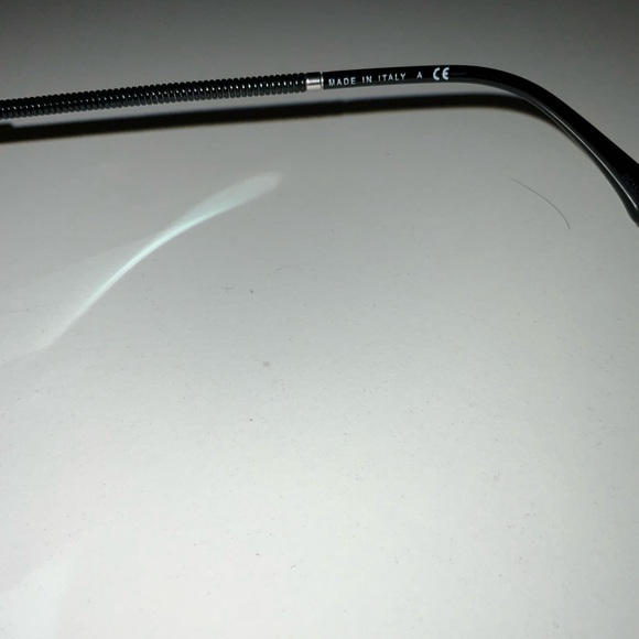 Chanel Silver Circle Frame Glasses With Black Sides - Picture 8 of 8